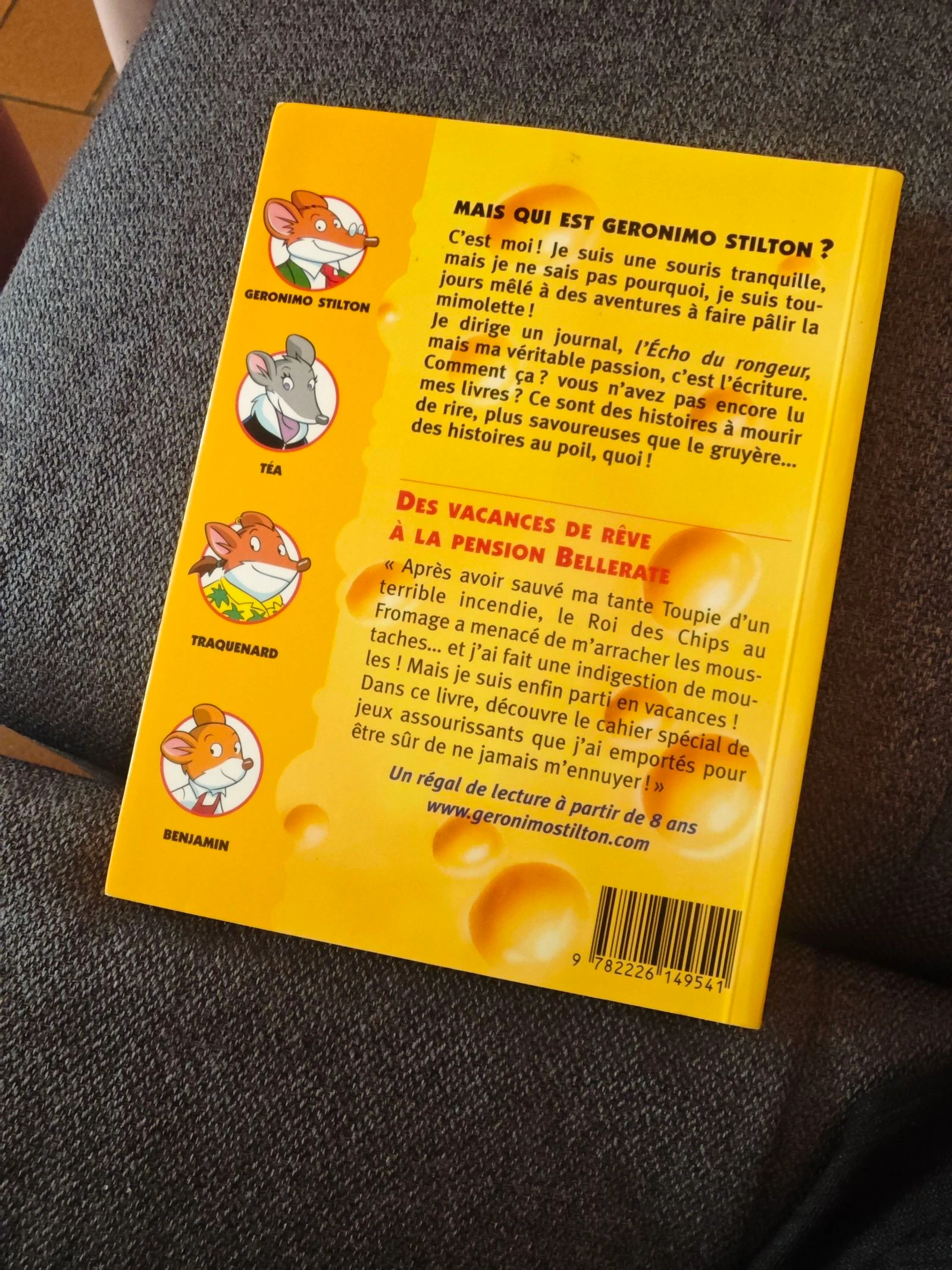 Vacaciones de ensueño en la pensión Bellerate Tome 27 (Geronimo Stilton) – photo 2